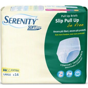 Serenity Pull-Up Brief (Soft Dry) L 14 pcs