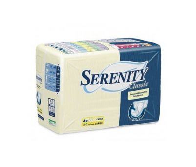 Serenity Diapers (Extra) Large 30 pcs