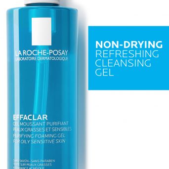 La Roche-Posay Effaclar Purifying Cleansing Foaming Gel for Oily Skin 400ml