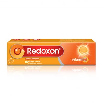 Redoxon 1gr Vitamin C Orange flavour 15 Effervescent tablets