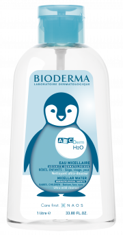 Bioderma Abcderm H2O Micellar Water Ultra-Gentle Cleansing Baby Children Skin