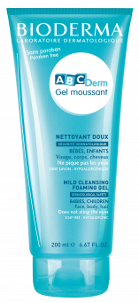 Bioderma Abcderm Gel Moussant Mild Cleansing Foaming Gel Baby Children 200ml