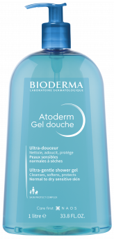Bioderma Atoderm Intensive Gel Moussant Ultra-Soothing Shower Gel Very Dry to Atopic Skin 1000ml