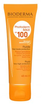 Bioderma Photoderm MAX Fluide SPF 100 Fluid Sunscreen Light Texture All Skin Type