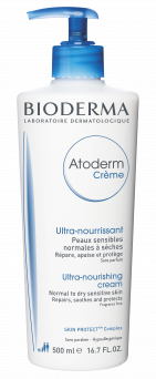 Bioderma Atoderm Creme Ultra-Nourishing Cream Normal to Sensitive Dry Skin 500ml