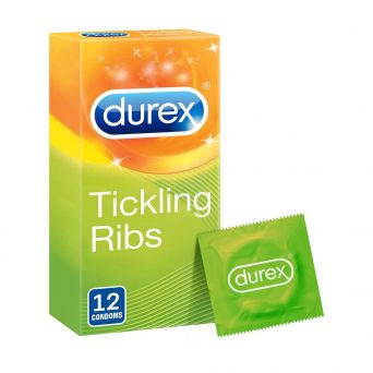 Durex Tickling Ribs Condom - Pack of 12