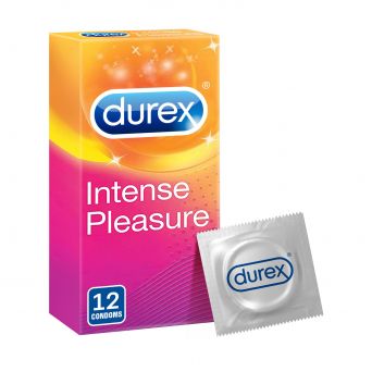 Durex Intense Pleasure Condom - Pack of 12
