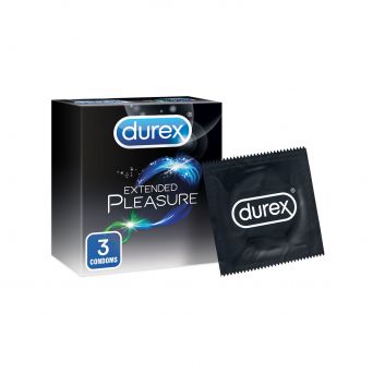 Durex Extended Pleasure Condom - Pack of 3