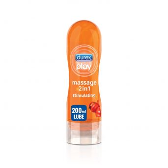 Durex Play Stimulating Massage 2in1 Lube arousing Guarana - 200ml