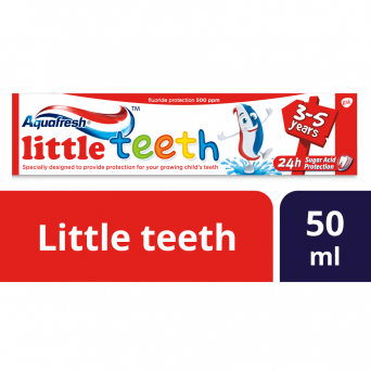 Aquafresh Little Teeth Toothpaste, 50ml