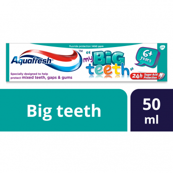 Aquafresh My Big Teeth Toothpaste, 50ml