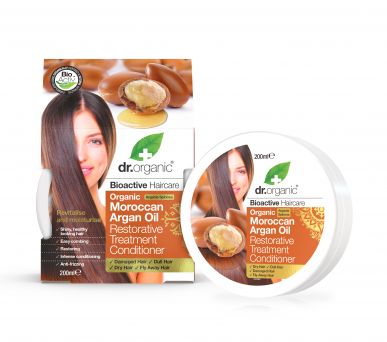 Dr Organic Moroccan Argan Oil Restorative Treatment Conditioner