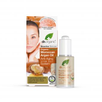 Dr Organic Moroccan Argan Oil Anti-Ageing Stem Cell System