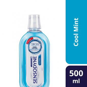 Sensodyne Cool Mint Mouthwash, 500ml