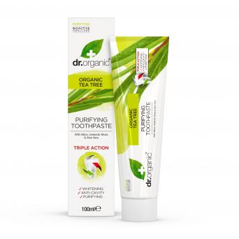 Dr Organic Tea Tree Toothpaste