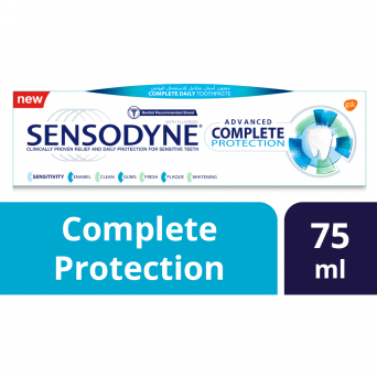 Sensodyne Advanced Complete Protection Toothpaste, 75ml