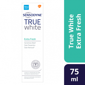 Sensodyne True White Extra Fresh Toothpaste, 75ml