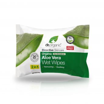 Dr Organic Aloe Vera Wet Wipes