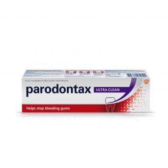 Parodontax Ultra Clean Toothpaste, for Bleeding Gums, 75ml