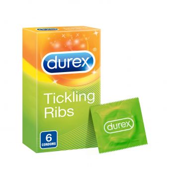 Durex Tickling Ribs Condom - Pack of 6