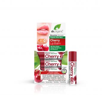 Dr Organic Aloe Vera Cherry Lip Balm