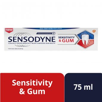 Sensodyne Sensitivity & Gum, Toothpaste, 75 ml
