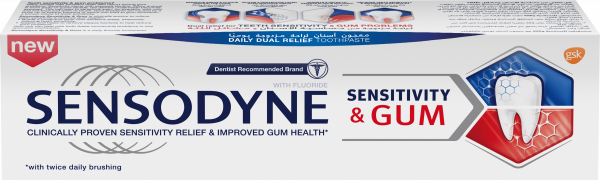 Sensodyne Sensitivity & Gum, Toothpaste, 75 ml