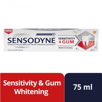 Sensodyne Sensitivity & Gum Whitening Toothpaste, 75 ml