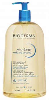 Bioderma Atoderm Huile de douche Anti-irritation cleansing oil sensitive dry to atopic skin 1000ml