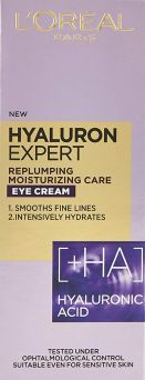 L'Oreal Hyaluron Expert Replumping Moisturizing Care Eye Cream 15ml