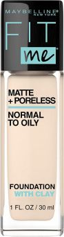 Maybelline New York Fit Me Matte And Poreless Foundation 110 Porcelain