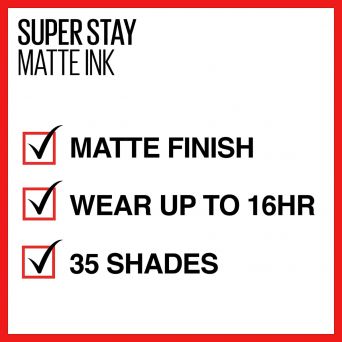 Maybelline Super Stay Matte Ink Lipstick 325 Shot Caller