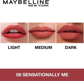 Maybelline Sensational Liquid Matte Lipstick 08 Sensationally Me