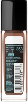 Maybelline New York Fit Me Matte & Poreless Foundation 358 Latte