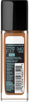 Maybelline New York Fit Me Matte And Poreless Foundation 340 Cappucino