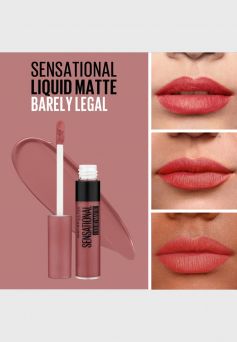 Maybelline Sensational Liquid Matte Lipstick 05 Barely Legal