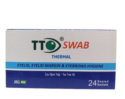 TTO Thermal Eye Swab 24's