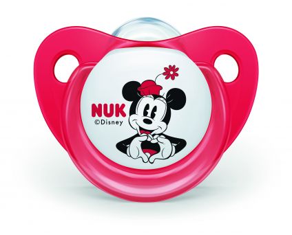 Nuk Disney Mickey Trendline Silcone Soother, 0-6M - 2's