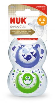 Nuk Genius Soother 6-18M, 2's