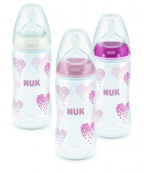 Nuk First Choice Plus Bottle - Set Girl