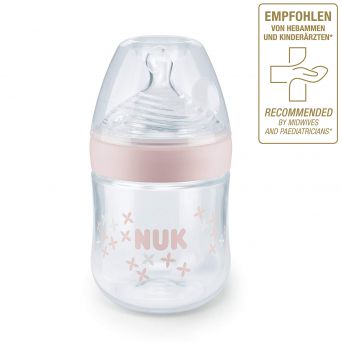 Nuk Nature Sense PP Bottle 150ml 3 holes 0-6m