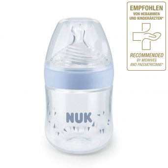 Nuk Nature Sense PP Bottle 150ml 3 holes 0-6m