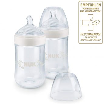 Nuk Nature Sense PP Bottle 260ml 6 holes 6-18m