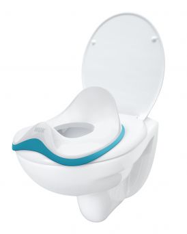 Nuk Wc Trainer, Children's Toilet Seat - Blue, Boy