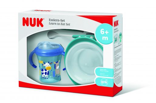 Nuk Learn To Eat Set - Boy