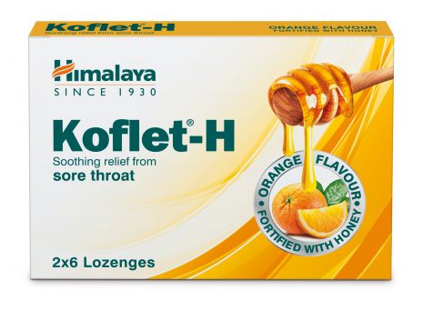 Himalaya Koflet H, Orange Lozenges