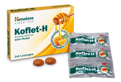 Himalaya Koflet H, Orange Lozenges