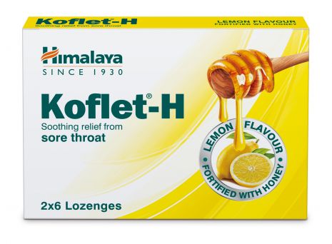 Himalaya Koflet H, Lemon Lozenges