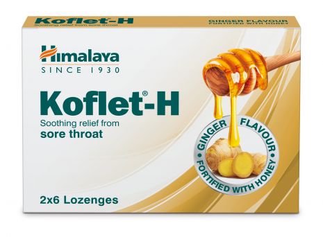 Himalaya Koflet H, Ginger Lozenges