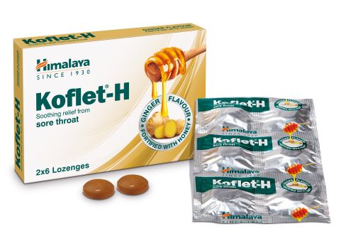 Himalaya Koflet H, Ginger Lozenges